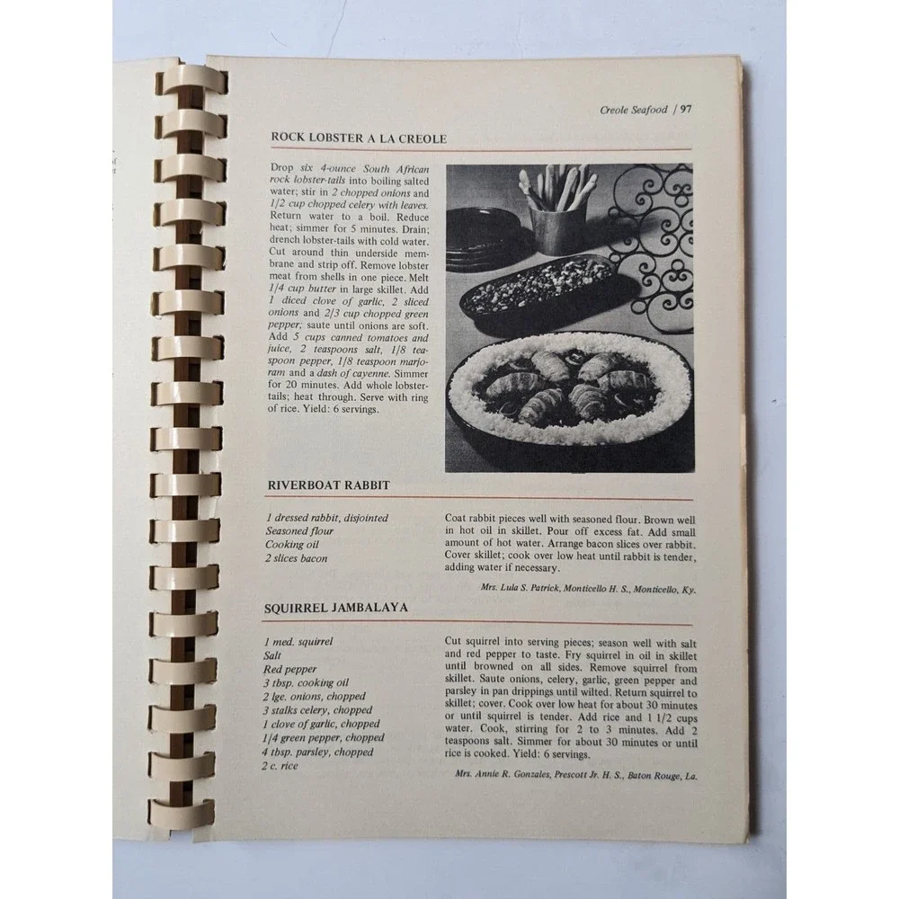 Vintage 1971 Americana Cookery Favorite Recipes Home Economics Teachers Cookbook
